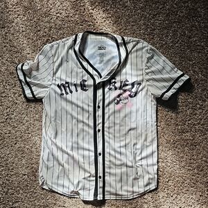 Disney Mickey Mouse Pinstripe Jersey